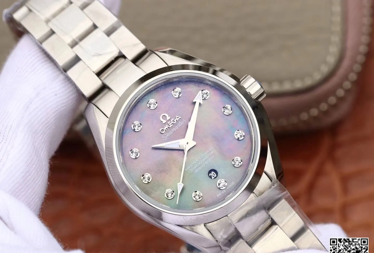 Omega Seamaster 231.10.34.20.57.001 Aqua Terra 150M 3S Factory 1:1 Best Edition Replica Watch Stainless Steel Strap